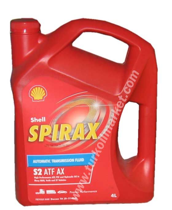  Shell Spirax S2 ATF AX - 4 Litre fiyat